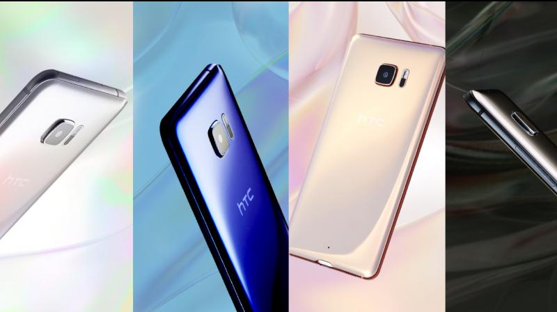 HTC U smartphones will be available in four colour variantsIcy White, Sapphire Blue, Cosmetic Pink and Brilliant Black.