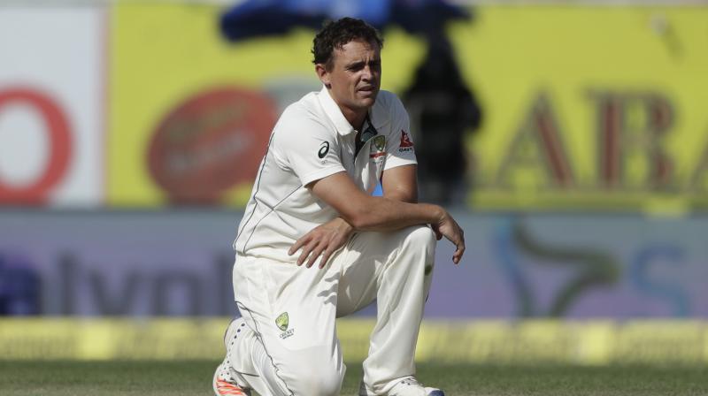 Steve OKeefe, one of the best bowlers during Australias recent four-Test series in India, was also banned from playing in the Australian one-day domestic competition this year. (Photo: AP)