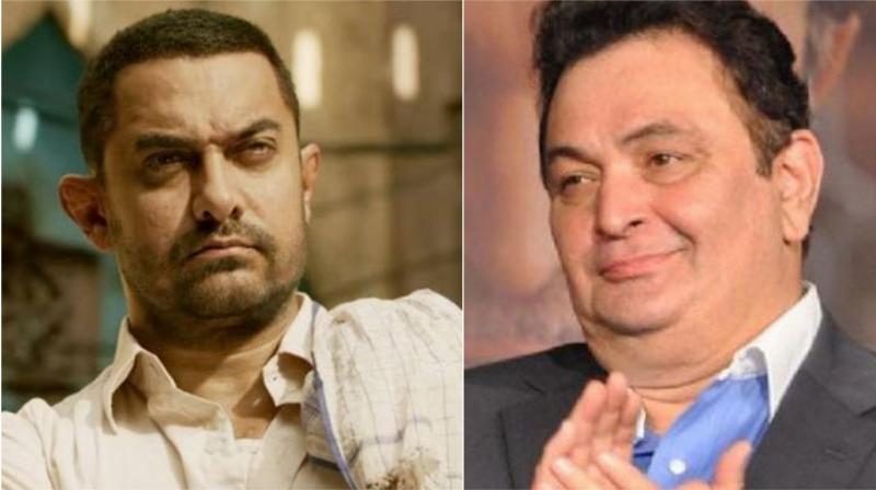 Rishi Kapoor praised Aamir by calling him â€œthe new Raj Kapoor  showman of our times.â€