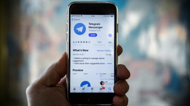 The free app that lets people exchange messages, stickers, photos and videos in groups of up to 5,000 people has attracted more than 200 million users since its launch by Durov and his brother Nikolai in 2013. (Photo: AFP)