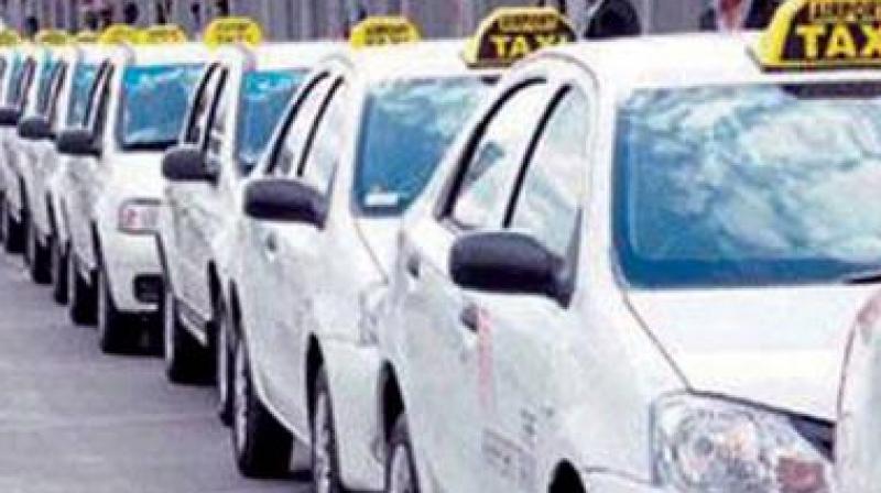 Cab companies cannot be taken to task because the rules have been challenged by Uber in the High Court last December, bringing in a stay.  (Representational image)