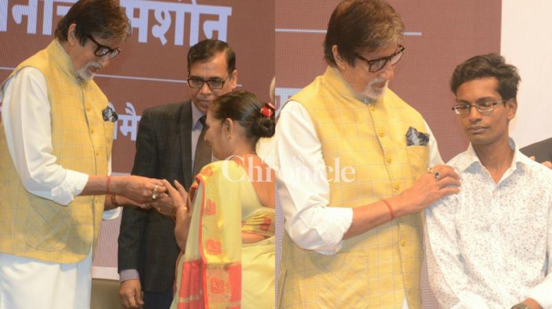 Lending a helping hand: Big B supports noble initiative for senior citizens