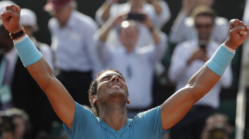 Nadal will face Thiem who ended Marco Cecchinatos French Open fairytale, reaching his first major final with a 7-5, 7-6 (12/10), 6-1 victory. (Photo: AP)