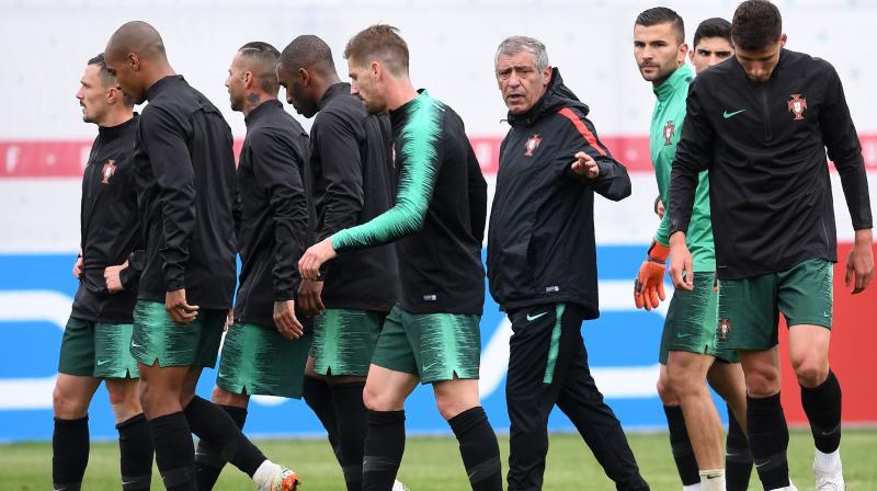 Portugal, who were also celebrating the countrys national day on Sunday, kick off their Group B campaign against 2010 world champions Spain in Sochi on June 15. (Photo: AFP)