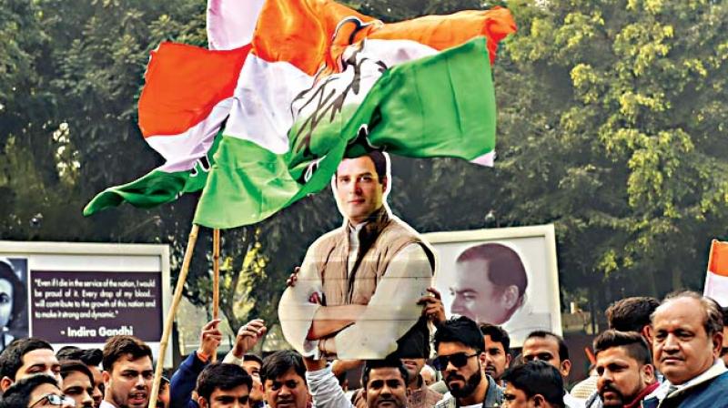 In retaking the three states of the Hindi heartland from the BJP, exactly a year after he took over the reins of the party - officially - from his mother Sonia Gandhi, Congress president Rahul Gandhi has emerged as the principal challenger to Prime Minister Narendra Modi for the Lok Sabha polls in 2019.