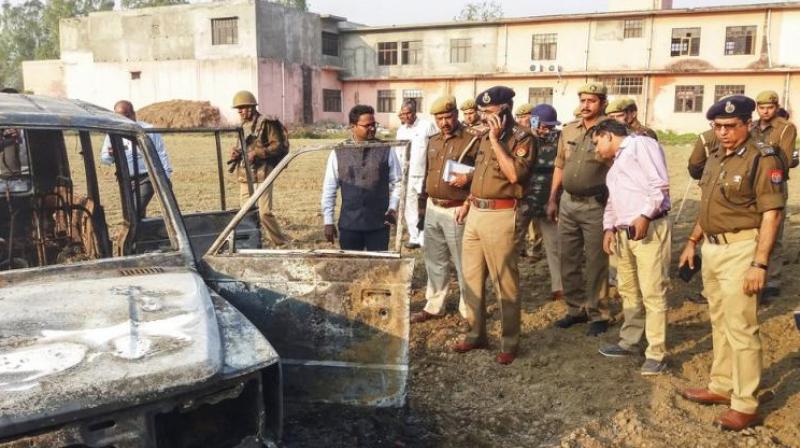 Senior Superintendent of Police (SSP) Krishna Bahadur Singh has been transferred to DGP headquarters in Lucknow and has been replaced by the Superintendent of Police of Sitapur, Prabhakar Chaudhary. (Photo: PTI)