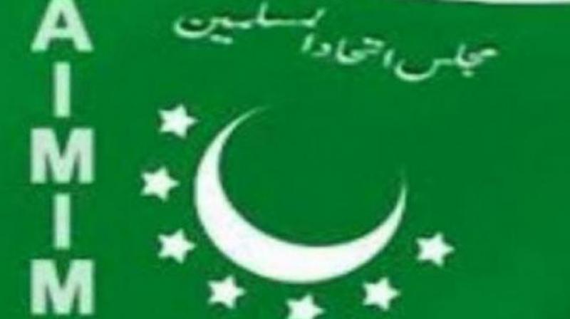 All India Majlis-e-Ittehadul Muslimeen logo.