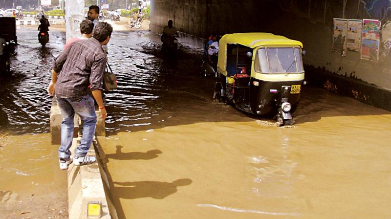 The recent heavy down pours had led to five deaths and inundation of numerous houses. (Photo: DC)
