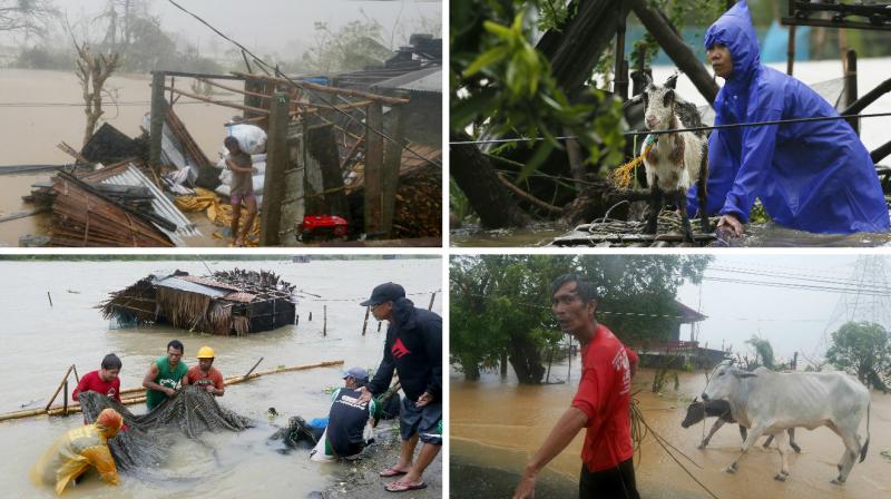 After Sarika, Typhoon Haima rocks Philippines, over 90,000 flee
