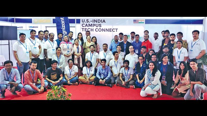 Partcipants of the US-India Campus Tech Connect.