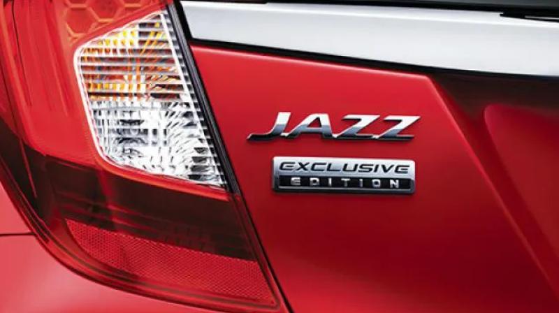 Jazz Exclusive edition attracts a premium of Rs 19,000 over the standard VX variant.