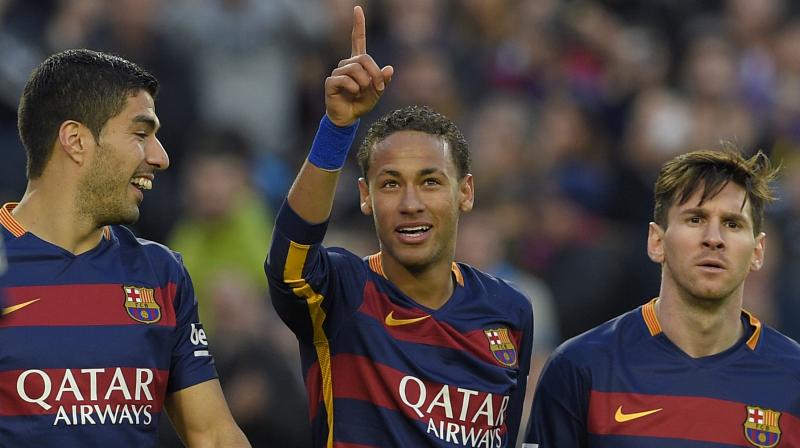 Neymars move to PSG means that Barcelonas MSN trio has been broken. (Photo: AFP)