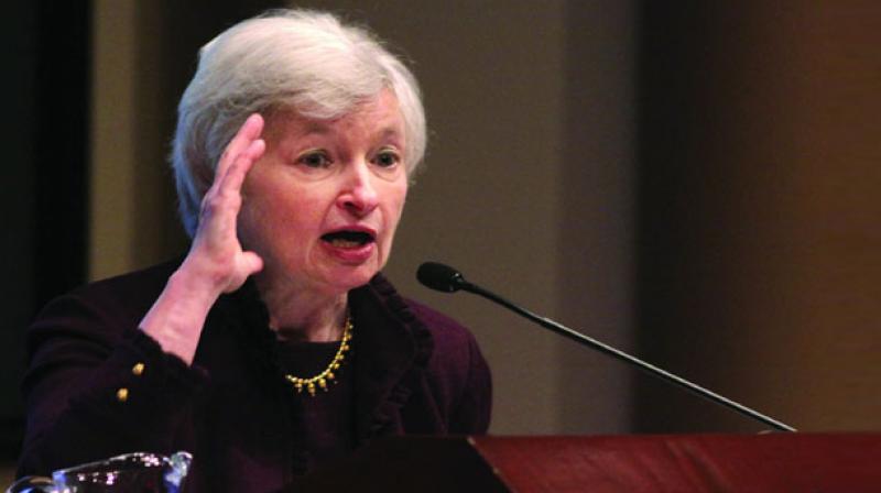 US Federal Reserve chief Janet Yellen
