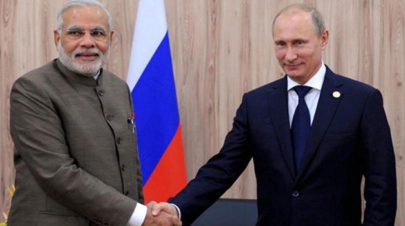 Prime Minister Narendra Modi and Russian President Vladimir Putin (Photo: AP)