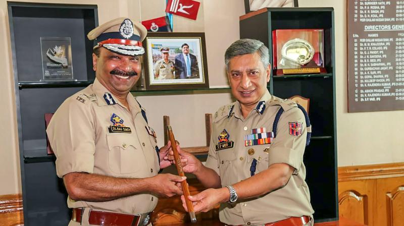 Singh, the IPS officer of 1987 batch, who is serving as the DG prisons for past several months has been given additional charge as the DGP of J&K. He took over as the new police chief on Friday. (Photo: PTI)