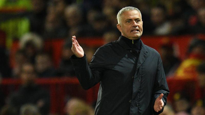 The Portuguese coach was reported to have directed an insult in his native language towards a camera which was live tracking him down the touchline after his sides 3-2 comeback win against Newcastle at Old Trafford. (Photo: AFP)