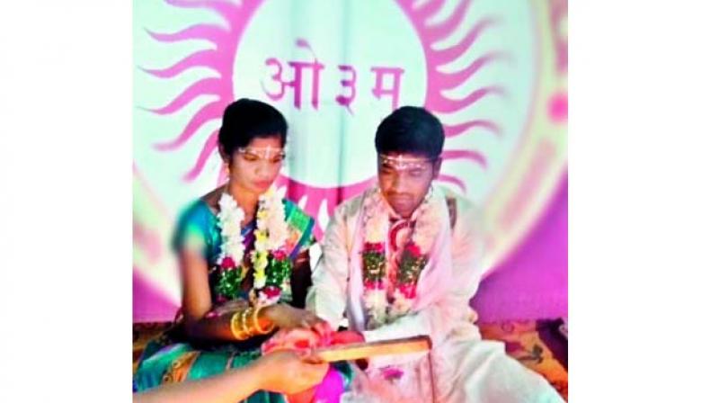 Anuradha and Laxman got married in an Arya Samaj ceremony in Hyderabad on December 3.