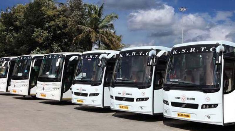 These buses start from Shantinagar bus stand at 2.01 pm and reach Satellite bus station on Mysore road around 2.31 pm. They reach Mysuru around 5.30 pm and arrive at Nilakkal the following day at 6.45 am