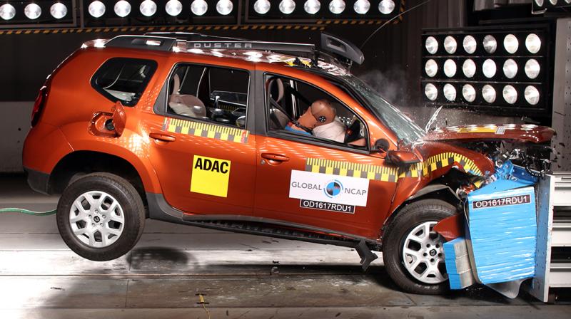 Renault Duster failed crash test conducted by NCAP. (Photo: NCAP.org)