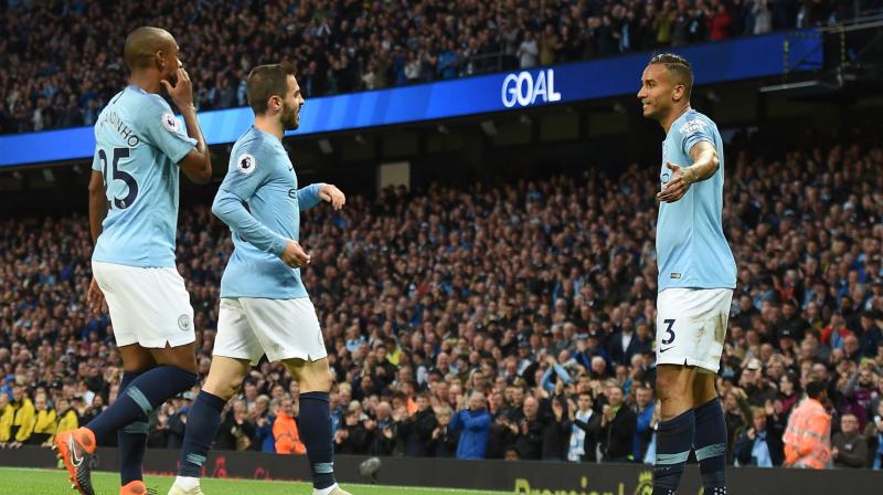 City moved onto 97 points, two more than Chelseas final total from the 2004-05 season, and 105 goals, two more than Chelseas previous record haul from the 2009-10 season. (P