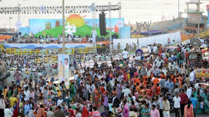 Most of the people who attended the day one of the three-day utsav on Friday were Vizagites only. (Representational image)