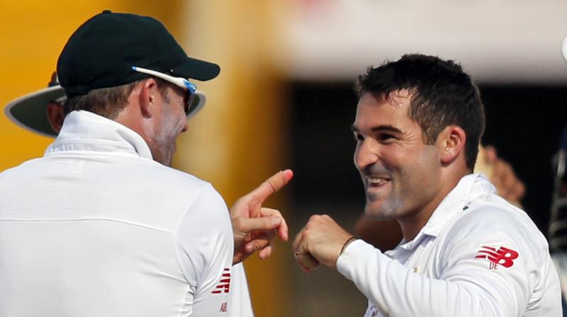\Its a little disappointing to have a wicket of this nature because its not what we would choose to play a subcontinental side on, but so be it, we are done complaining about it. We just need to crack on and try and win a Test,\ said Dean Elgar. (Photo: AP)