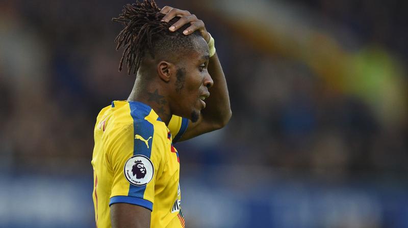Zaha took to social media to defend himself, but subsequently revealed in a post on Instagram on Tuesday that the abuse had escalated. (Photo: AFP)