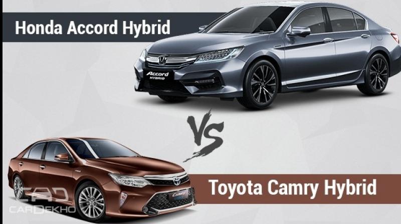 Honda Accord Hybrid vs Toyota Camry Hybrid