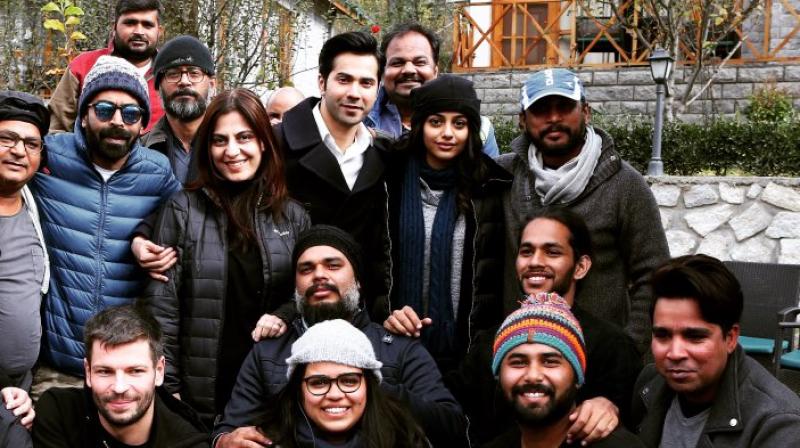 One of the pictures shared by Varun Dhawan on Twitter.