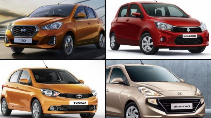 Datsun has updated the GO hatchback in terms of looks and features, and now we have official details about the upcoming 2018 Hyundai Santro as well.