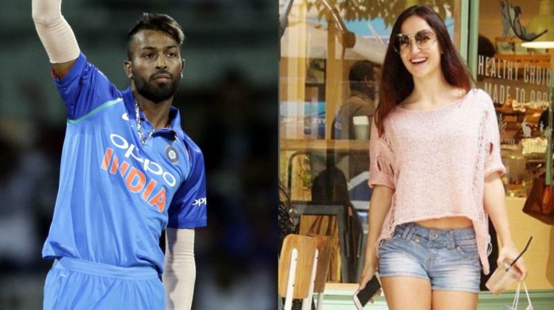 In January, it was reported that the all-rounder was dating Bollywood actress Elli AvrRam. (Photo: AP / Instagram)