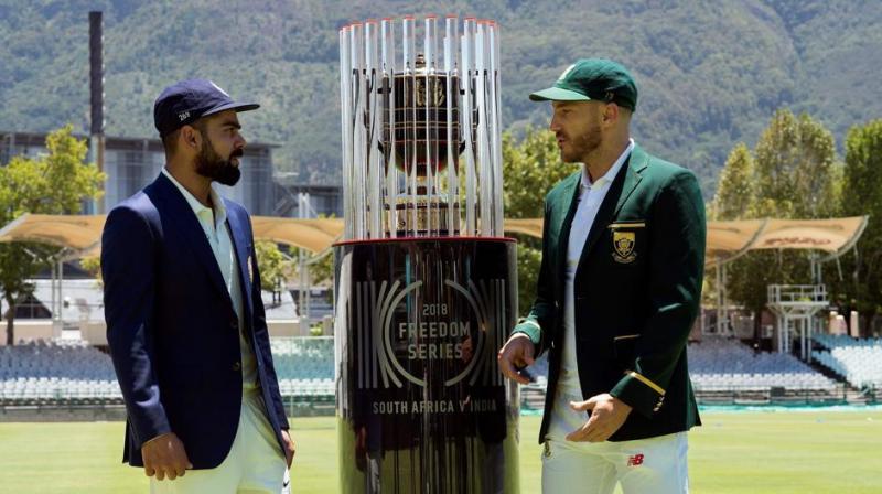 The Proteas, who are the closest challengers to India at the top of the Test rankings, have a full-strength squad as they are boosted with a return of several key players. (Photo: AFP)