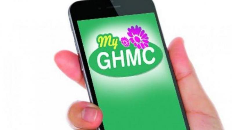 The issue was not resolved even after residents complained to the corporation through the MYGHMC app.