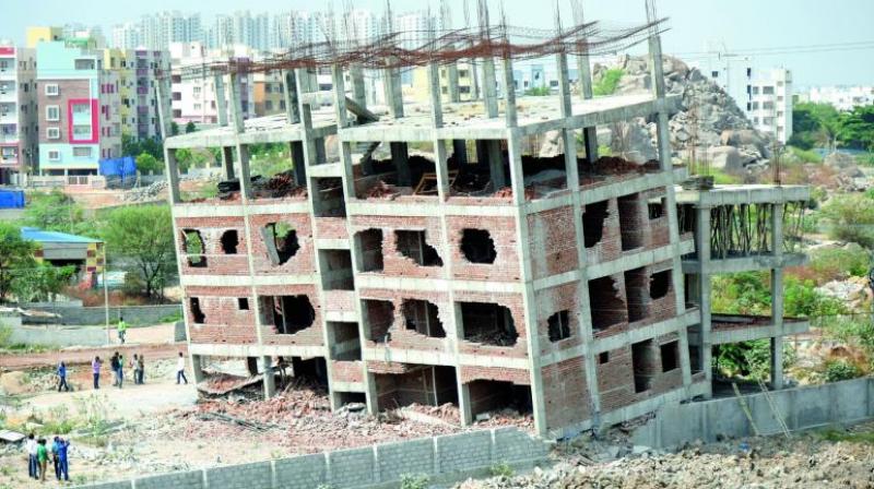 Illegal constructions have become a big problem for civic bodies across the state.