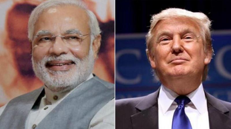 Prime Minister Narendra Modi and US President-elect Donald Trump. (Photo: PTI/AP)