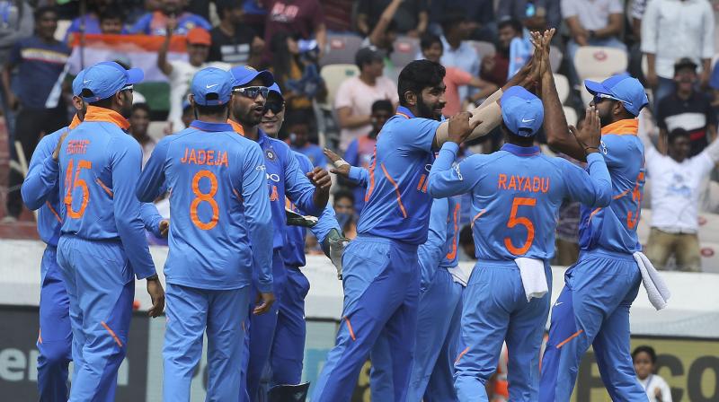 India paceman Mohammed Shami led an inspired bowling attack to help restrict Australia to 236 for seven in the first one-day international on Saturday. (Photo: AP)