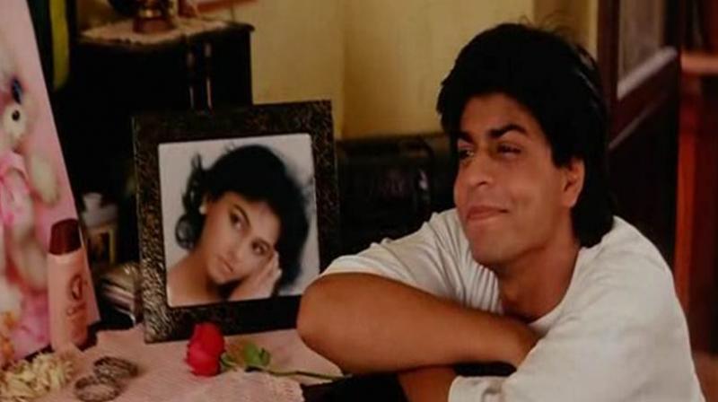 SRK in a still from Kabhi Haan Kabhi Na.