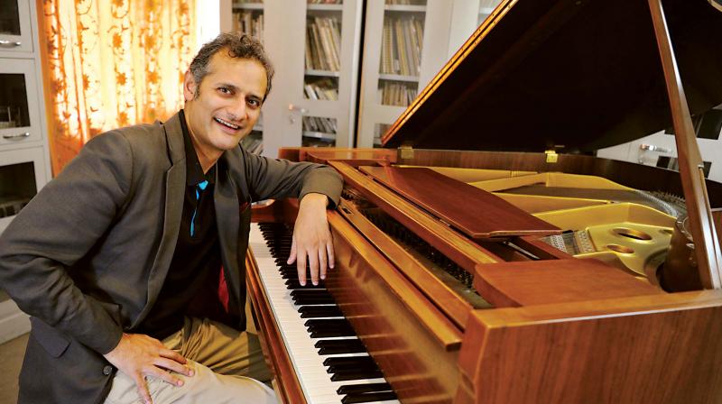 Karl Lutchmayer, the British-Goan pianist and music professor at the Trinity Laban Conservatoire of Music and Dance is in town for a recital and he wants you to come and talk to him after the show.