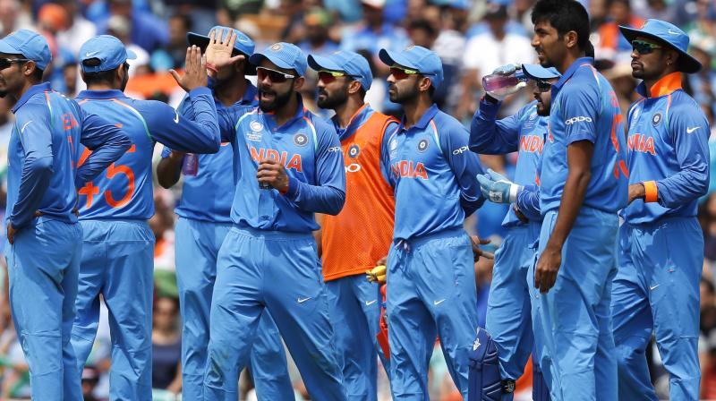Apart from the brilliant bowling performance, the Men in Blue were exceptional in the field as they pulled off three run-outs to put the brakes during the course of the South African innings.(Photo: