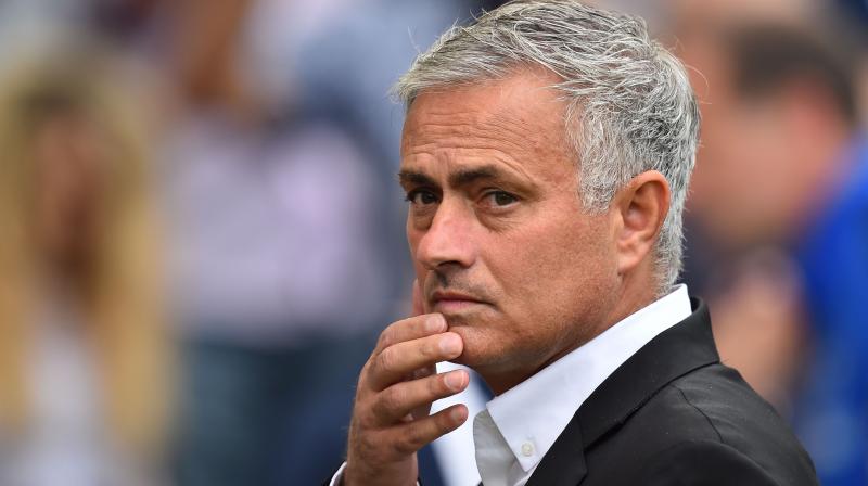 Mourinho refused to discuss even the most banal of topics with the media, other than to claim that he was not left frustrated by the defeat at Brighton last weekend. (Photo: AFP)