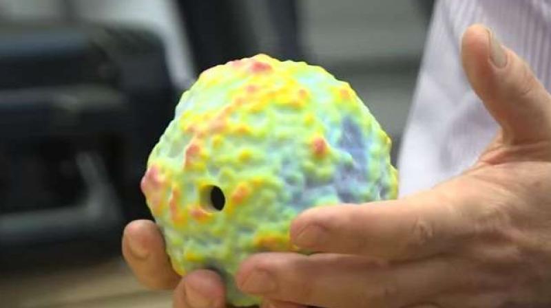 Researchers including Dave Clements from Imperial College London created the plans for 3D printing the CMB.