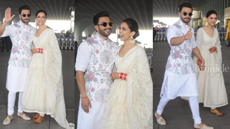 Much-in-love Ranveer, Deepika LOL before Bengaluru reception