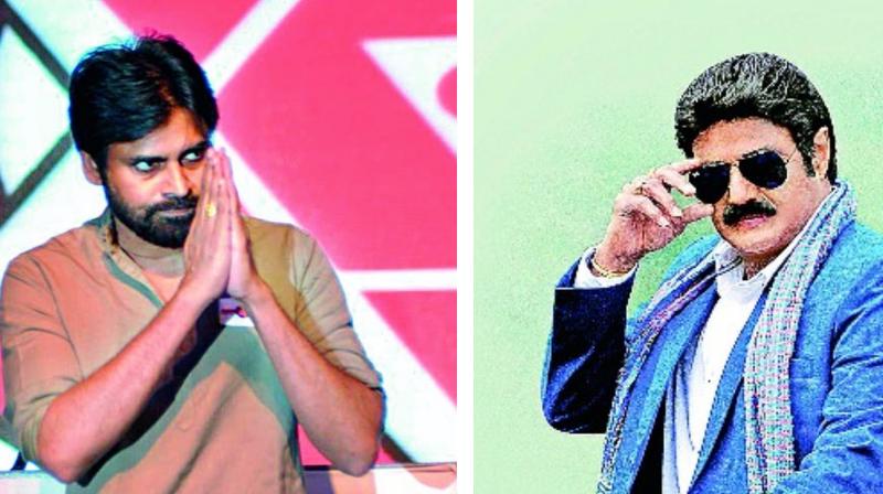 Pawan Kalyan and Balakrishna may soon be pitted against each other; not at the box-office though, but in real life.