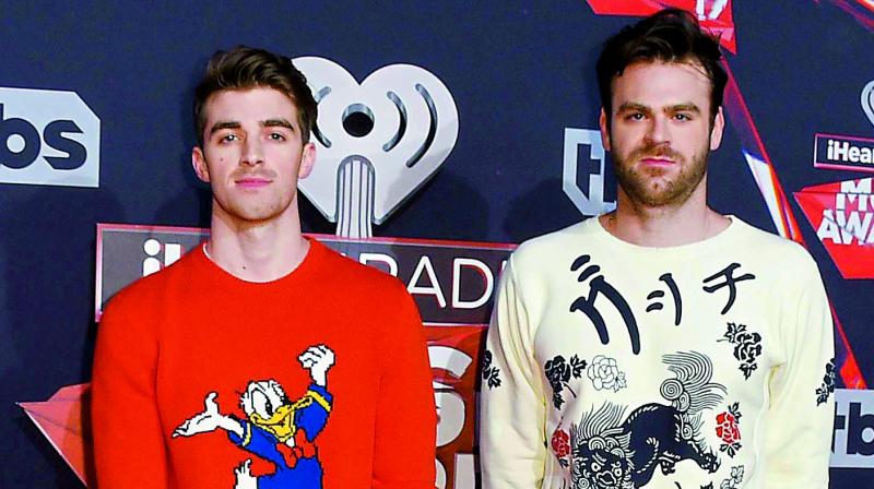 The American DJ and production duo, The Chainsmokers