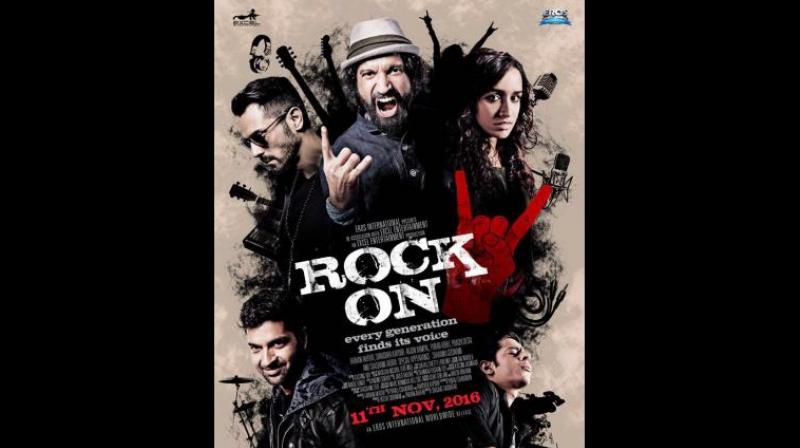 Poster of Rock On 2.