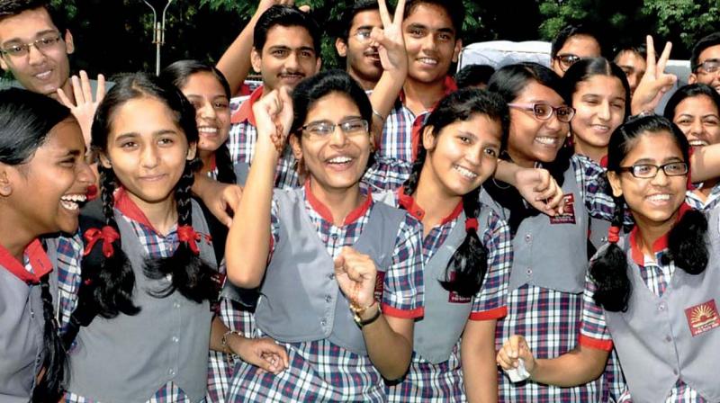 In all five subjects, the students from the state have given 38.18 per cent correct answers slightly better than the national average - 38.08 per cent.