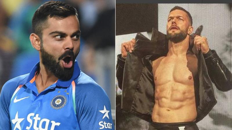 WWE superstar Finn Balor revealed his desire to meet the 29-year-old Kohli, and also said that he would love to play a match with Kohli.(Photo: PTI / Instagram)