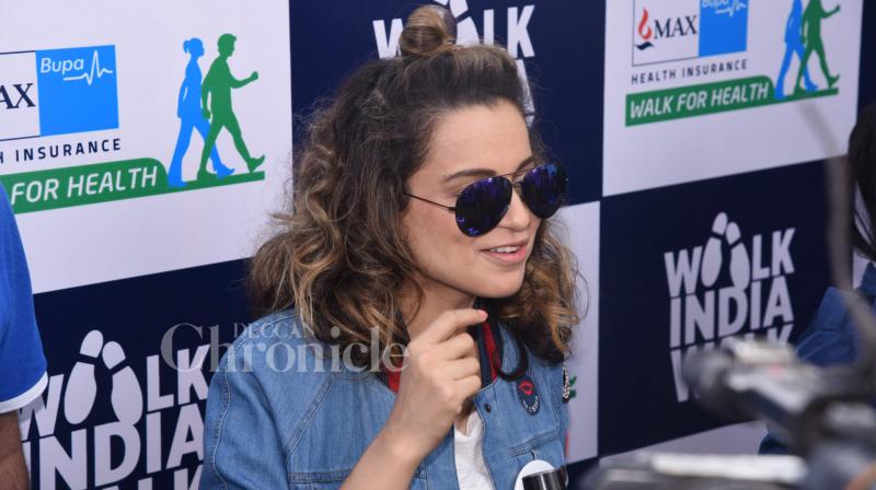 Kangana has been known to experiment with her looks drastically. (Photo: Viral Bhayani)