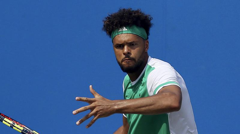 Fifth seeded Tsonga is traditionally a powerful force on grass and finished as Queens runner-up in 2011, while twice appearing in the Wimbledon semi-finals.(Photo: AP)