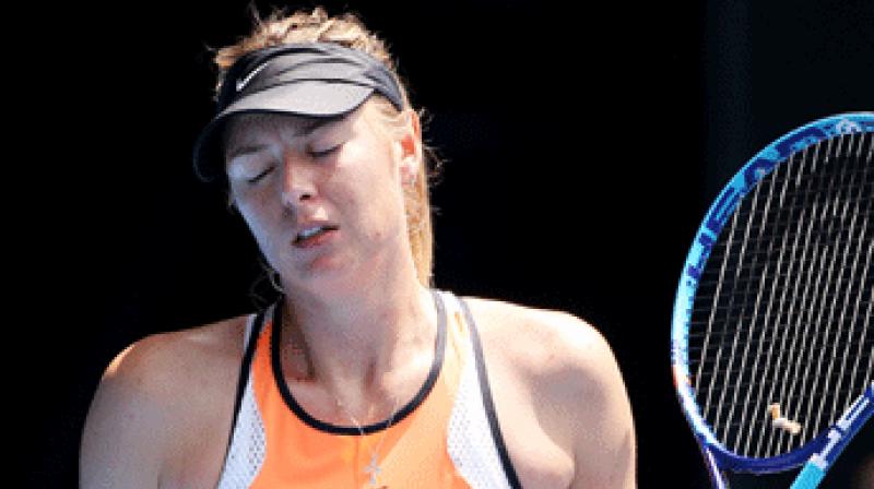 The news comes after Sharapova, who said the decision to end their four-year partnership was  mutually agreed , was beaten by 44th-ranked Naomi Osaka in the first round of the BNP Paribas Open in California on Wednesday. (Photo: AP)